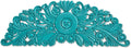 NOVICA Artisan Handcarved Wood Relief Panel Floral in Blue from Guatemala Wall Decor Panels Female Form Sun Moon [20.5in H x 59in W x 1.2in D] ' Mister Sun'