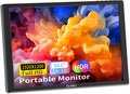 FEELWORLD D10 Touch Screen Portable Monitor,10.1 Inch FHD 1920x1200 HDMI USB-C Second External Monitor for Laptop,Desktop,MacBook,Phones,Tablet,PS5/4,Xbox,Switch,Raspberry Pi Screen with Dual Speake