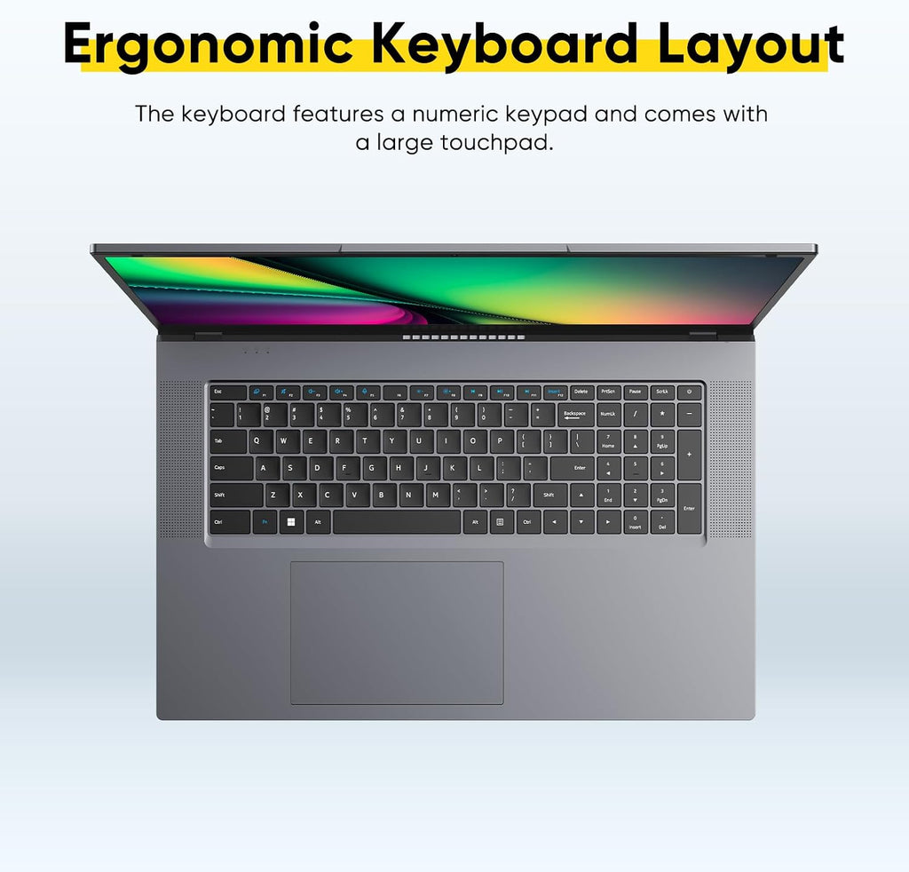 18.5' Laptop | 24GB RAM + 1TB SSD | 3.4GHz Core m3 | 48Wh Battery | 3xUSB | HDMI | RJ45 | Dual-Band Wi-Fi | BT 5.0 | Space Grey
