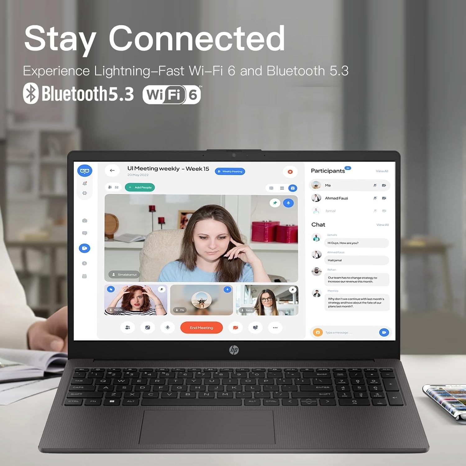 HP 15.6' Laptop 2025 Student Business Slim Computer - Copilot AI, Intel i3 1315U(up to 4.5GHz), 16GB RAM, 512GB SSD, Wi-Fi 6, HDMI, USB-C, w/Redragon Accessory, Windows 11 Pro, for Home or Work
