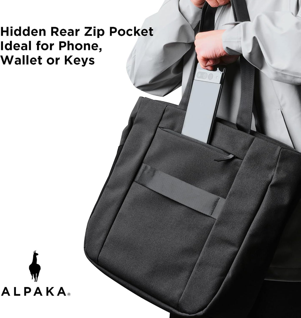 ALPAKA Bravo Tote Bag 14 L, Weatherproof 16 Inch Laptop Briefcase for Men & Women, Travel Tote with Adjustable Shoulder Strap