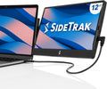 SideTrak Swivel 12.5' Portable Monitor for Laptop, Patented Swivel Hinge, Laptop Screen Extender | FHD Dual Screen w/Kickstand, USB or HDMI, Mac, PC, Chromebook Compatible (Single Monitor)
