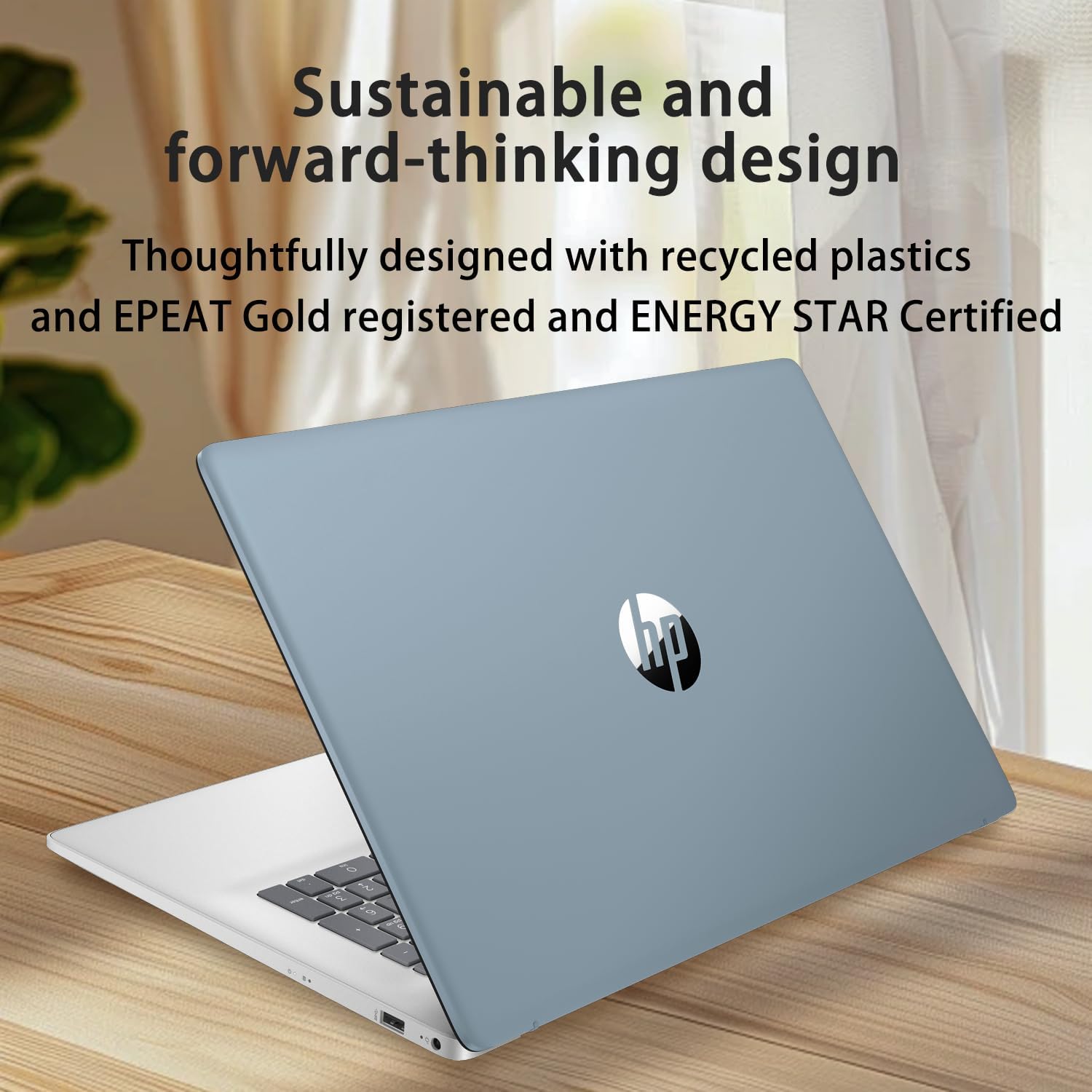 HP 2025 Essential Laptop, 17.3' FHD, Intel Core 7 150U (Beats i7 1335U), 32GB RAM, 1TB SSD, Fingerprint Reader, Backlit Keyboard, Wi-Fi 6, Win 11 Pro, Blue, Bundle with ADATA 512 External SSD
