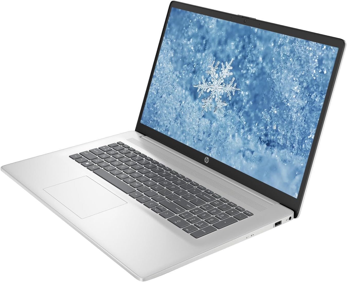 HP 17.3' HD+ Business & Student Laptop Computer, 32GB RAM 1TB SSD, 8-Cores Intel Core i3 Processor, Copilot AI-Ready, Windows 11 Pro, Wi-Fi 6, PLUSERA Earphones & 8-in-1 Hub, Natural Silver