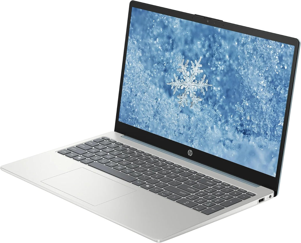 HP 15.6' FHD Touchscreen Business & Student Laptop, 16GB RAM 512GB SSD, 8-Cores Intel Core i3, Windows 11, PLUSERA Earphones, Moonlight Blue