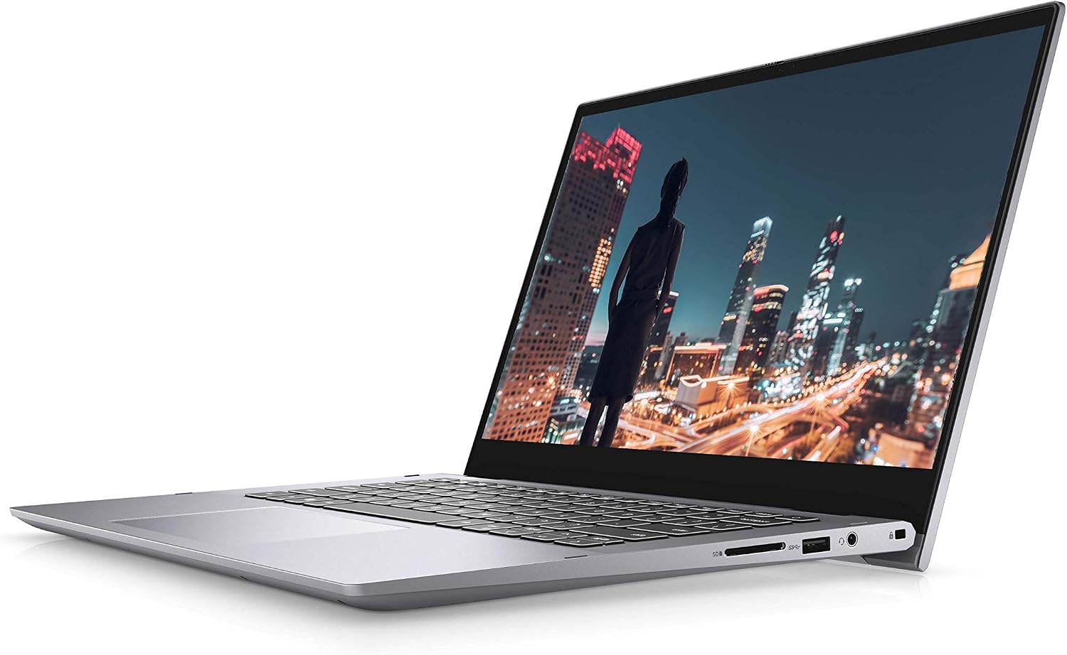 Dell Inspiron 14 5406 2 in 1 Convertible Laptop, 14-inch FHD Touchscreen Laptop - Intel Core i7-1165G7, 12GB 3200MHz DDR4 RAM, 512GB SSD, Iris Xe Graphics, Windows 10 Home - Titan Grey