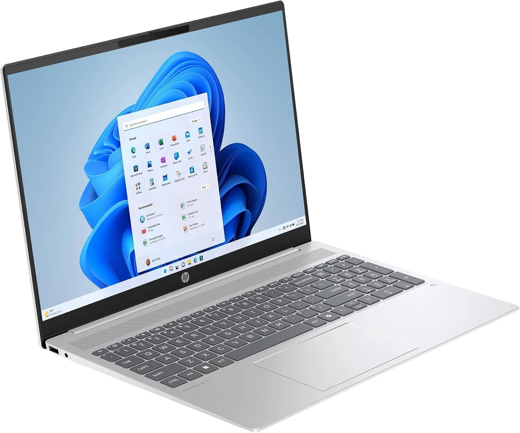 HP 2025 Laptop | OmniBook 5 | 16' 1920 x 1200 Touch IPS | Intel-12 Core Ultra 7 255U | 16GB LPDDR5 | 1TB SSD | Windows 11 Home | Wi-Fi 6 - BT 5.4 - Backlit KB - 1080p + IR Camera - Glacier Silver