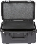 SKB iSeries 3U Shallow Fly Rack, Waterproof Polypropylene Hard Case with Durable Latches for Travel and Storage, Ideal for Musicians, 9 Inch, Black