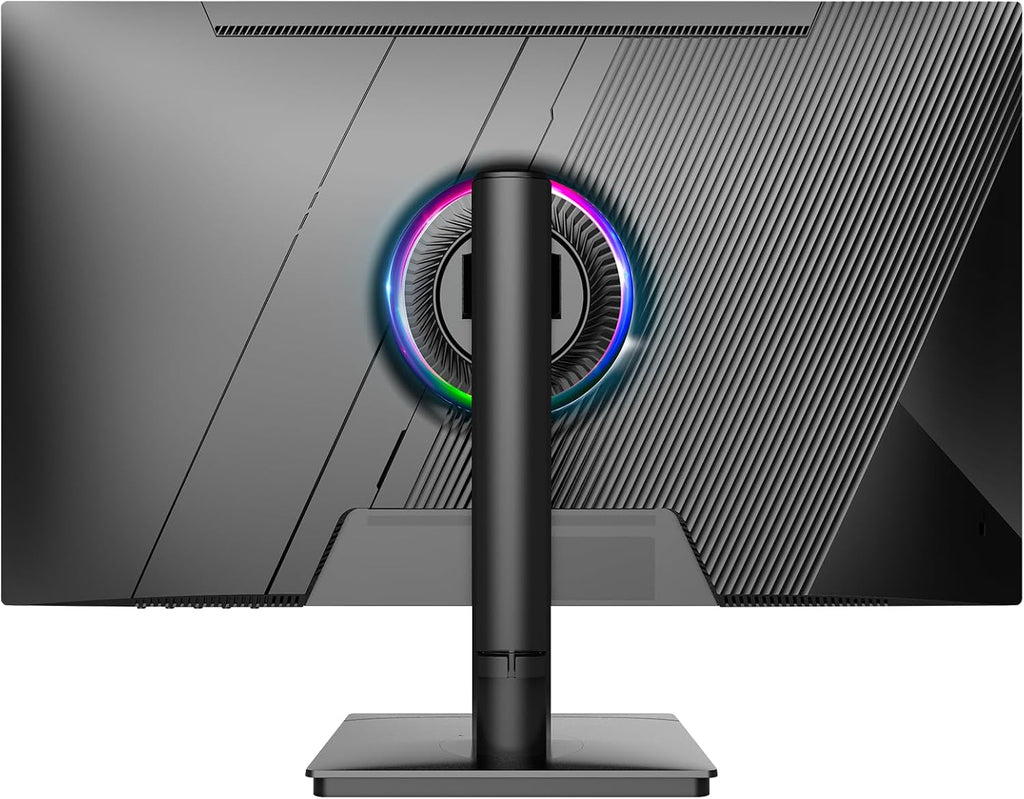 CRUA 27'' Gaming Monitor 360HZ 2k 1440P 120%sRGB IPS Computer Display Screen, Height/Pivot/Swivel/Tilt Adjustable Vertical Monitor Support FreeSync,Built in Speaker, DP1.4 & HDMI2.1, Wall Mount-Black