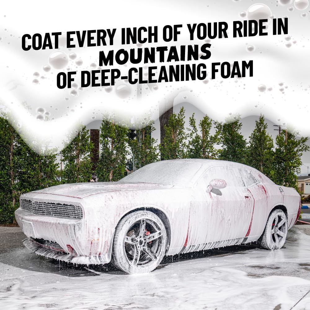 Chemical Guys EQP_313 TORQ Professional Foam Cannon and Soap Kit, 4 Items