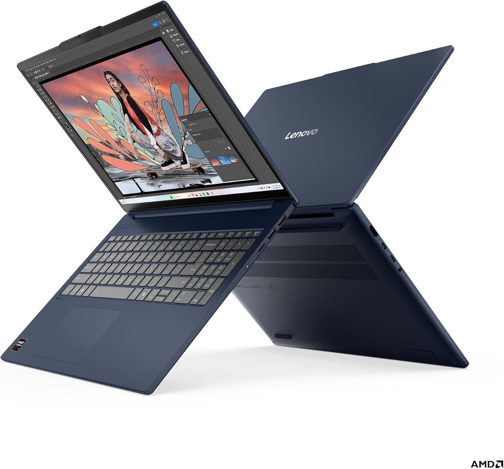 Lenovo 2025 IdeaPad Slim 5 Laptop 16' WUXGA 1920 x 1200 AMD Ryzen AI 7 350 AMD Radeon 860M Graphics 16GB DDR5 512GB SSD Wi-Fi 7 Windows 11 Pro Bluetooth 5.4 Backlit KB 1080p + IR Camera Touchscreen