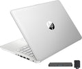 HP Stream 14' HD BrightView Laptop, Intel Celeron N4120, 16GB RAM, 416GB Storage (128GB eMMC + 288GB Docking Station Set), Intel UHD Graphics, 720p Camera, Wi-Fi, 1 Year Office 365, Win 11 S, Silver