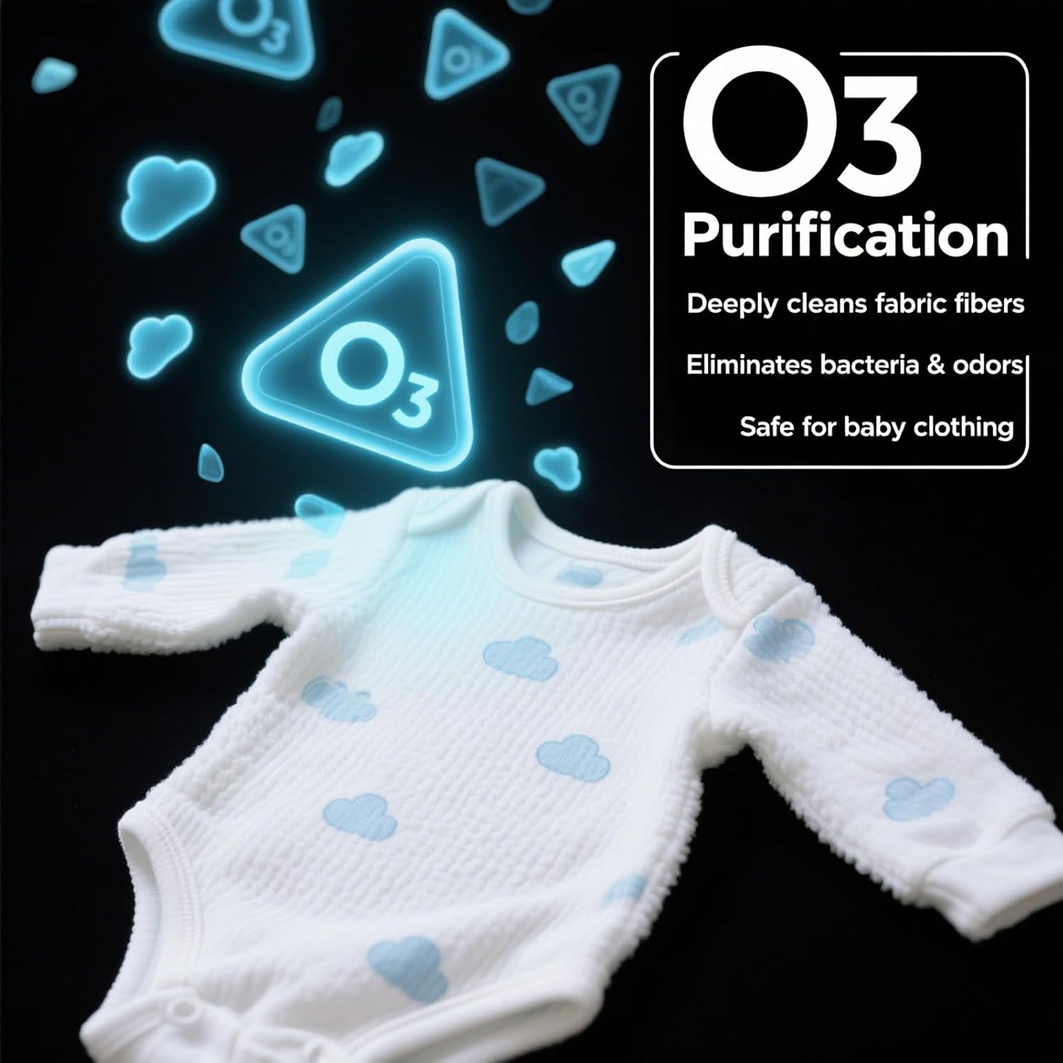 Auto Mini Washing Machine for Underwear, Socks & Delicates - 7L(1kg) Capacity with Heat Dry & Ozone Care System, Built-in Drain/Spin Functions