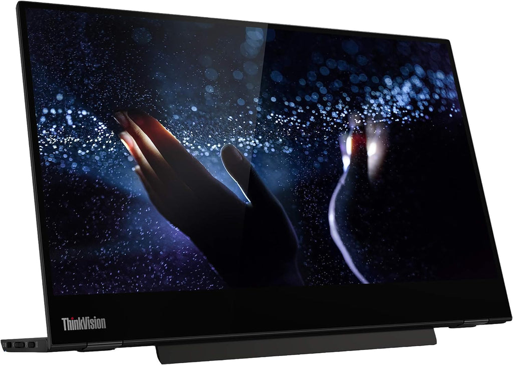 ThinkVision M14t USB-C Mobile Monitor with Touch Screen - Black