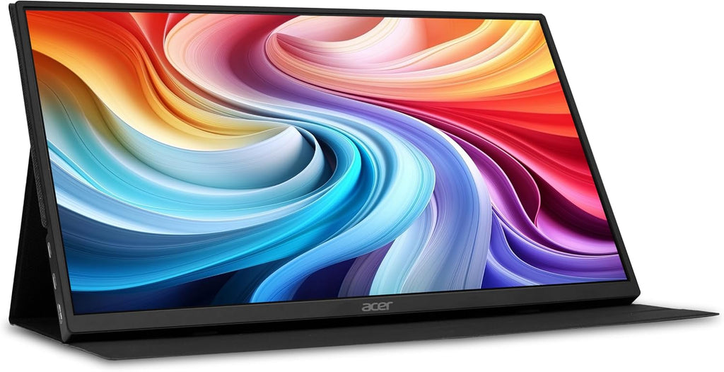 acer Portable Monitor | 15.6' FHD IPS Touch | Adaptive-Sync Support (FreeSync Compatible) | Slim Design | External Monitor for Laptop PC/Mac | 2 x USB 3.1 Type-C Port & Mini HDMI | PM161QT bmiuuux