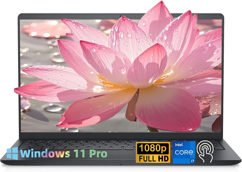 Dell 2025 15.6'' FHD Touchscreen Laptop Computer - 13th Gen Intel 10-Core i7-1355U Processor, 32GB RAM, 1TB SSD, Numeric Keypad, HDMI, Wi-Fi 6,Win11 Pro for Business & Students