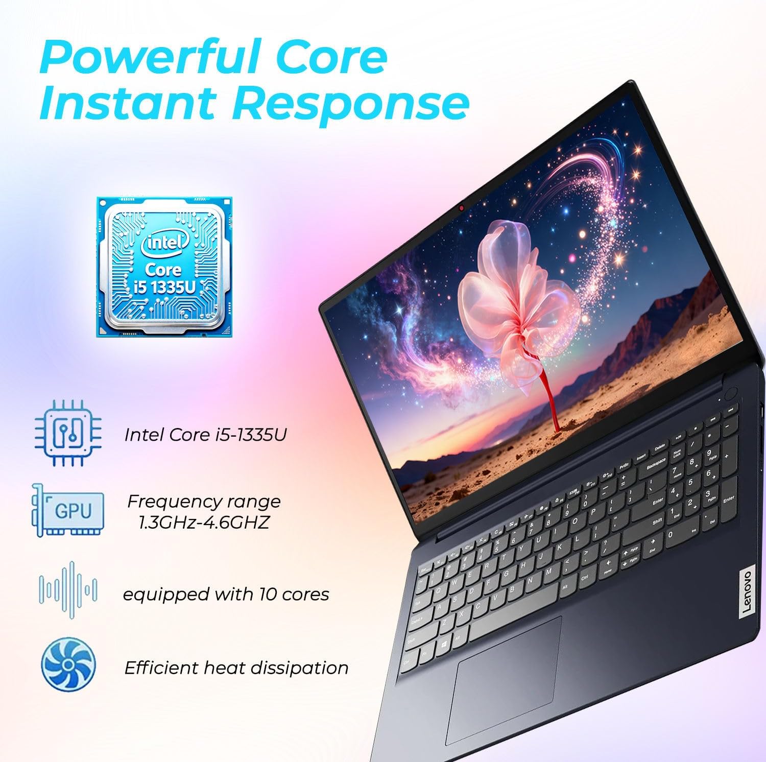 Lenovo Newly Designed 15.6' Business Laptop(2025/2026 Edition) | Intel 4-core Processor | 15.6' FHD (1920 x 1080) | 32GB DDR4 | 1TB PCIe SSD | Low-Blue Light | Military Durable | Windows 11 Pro