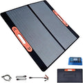 200W Solar Panel for Power Station Generator, 18V Portable Foldable Solar Cell Solar Charger, Solar Charger Charger for Outdoor Camping RV Hiking 100W