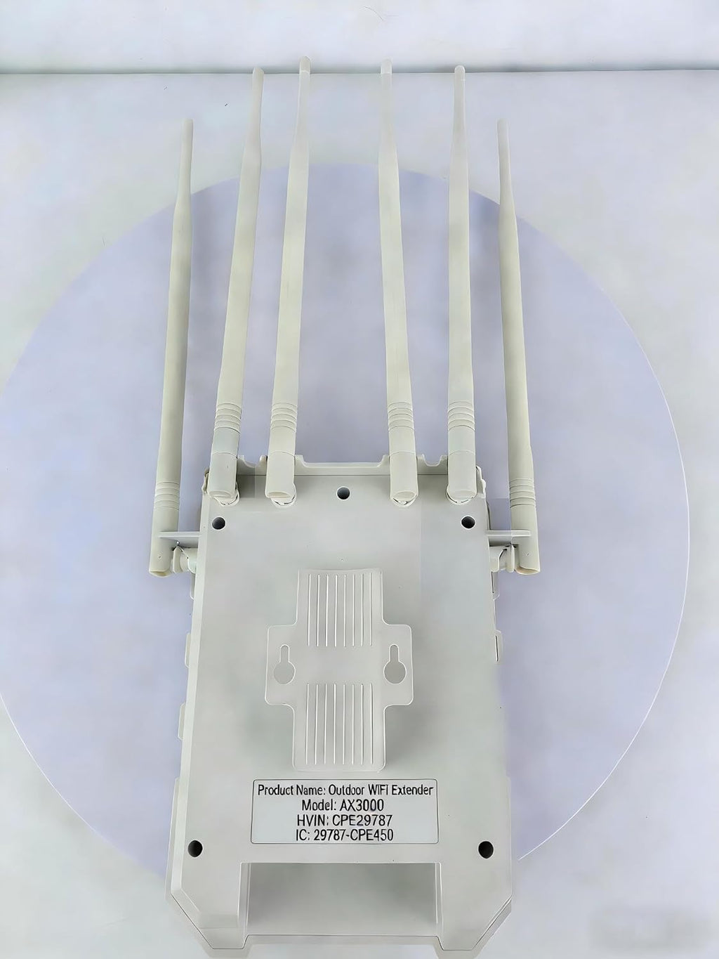 AX3000 WiFi Extender Signal Booster Outdoor WiFi 6 Extender, Wireless Gigabit Access Point Outdoor, IP67 Weatherproof, with PoE, for Starlink, Camera, Garage, Farm, Yard, RV, Campsite