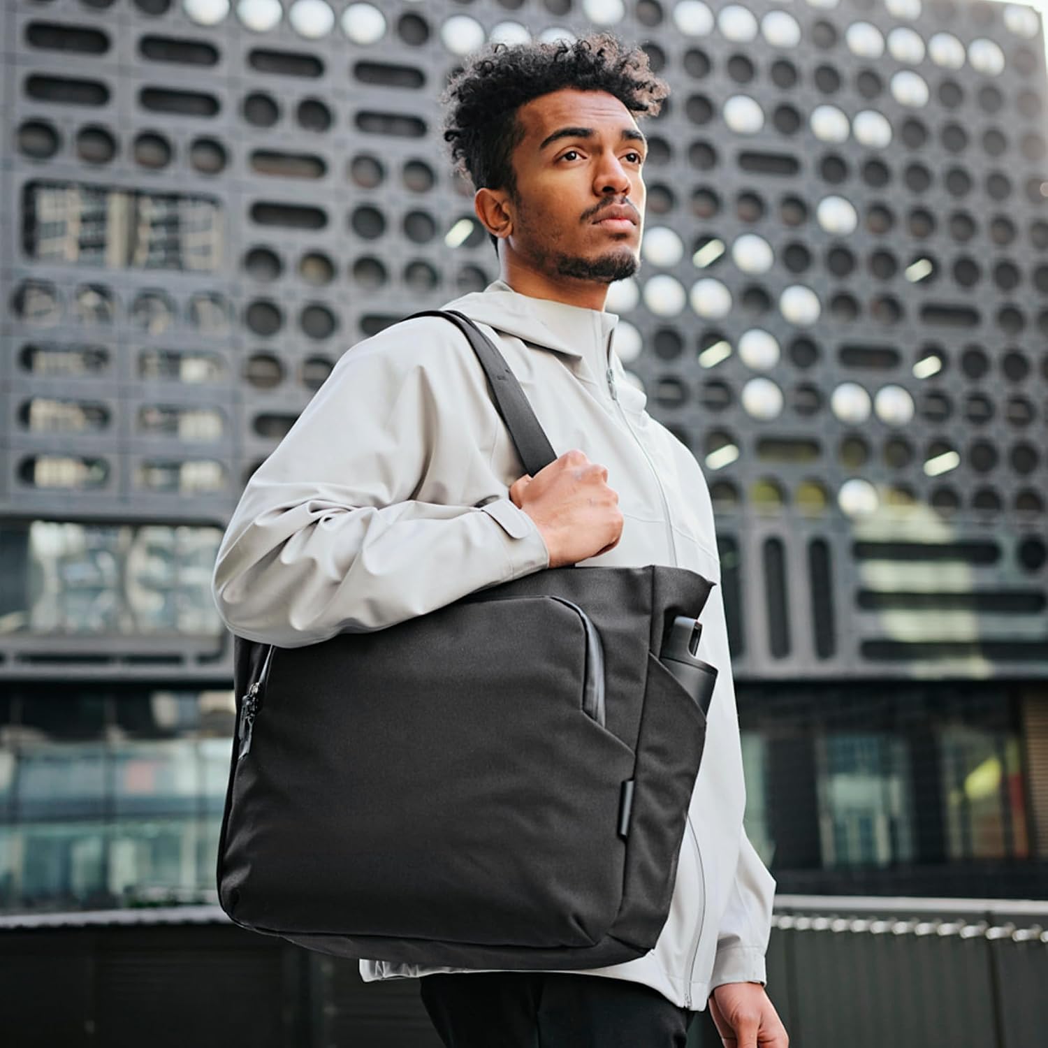 ALPAKA Bravo Tote Bag 14 L, Weatherproof 16 Inch Laptop Briefcase for Men & Women, Travel Tote with Adjustable Shoulder Strap