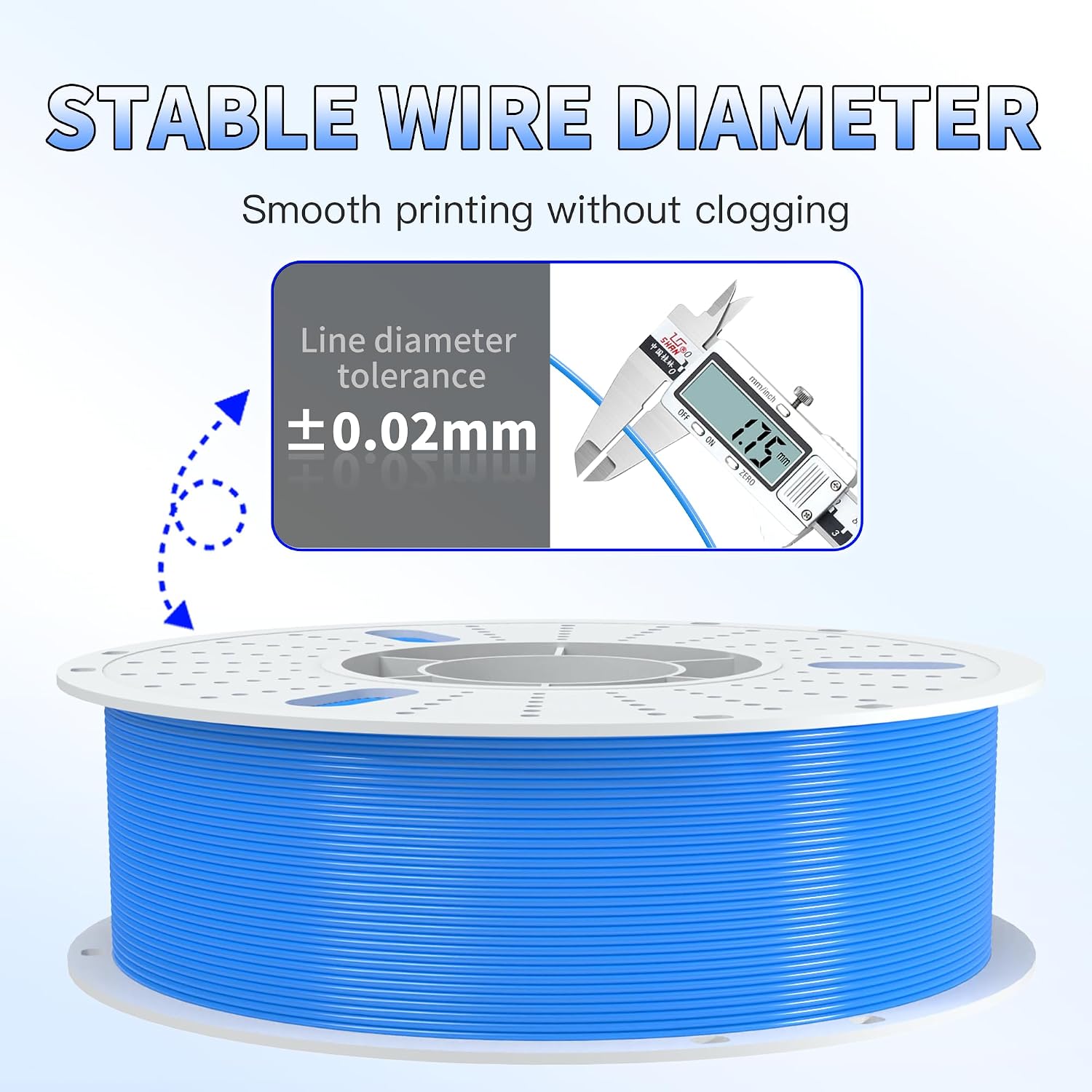 PINBALL PLA 3D Printer Filament 1.75mm Multi-Color Filament 3D Printing PLA Filament Dimensional Accuracy +/- 0.02mm Suitable for Most FDM 3D Printers 8 KG 8 Colors