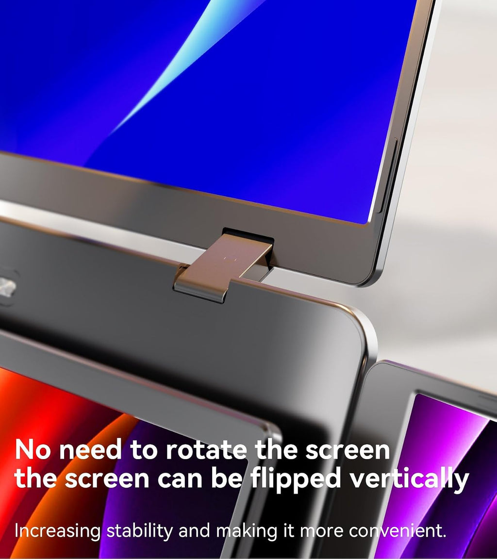 15.6' Laptop Screen Extender, Quad Monitor, FHD 1080P Portable Monitor, Laptop Extender Portable, Supports Laptops 13.6'- 17.3', Compatible with Windows 10/11 and MacOS M1/M2/M3