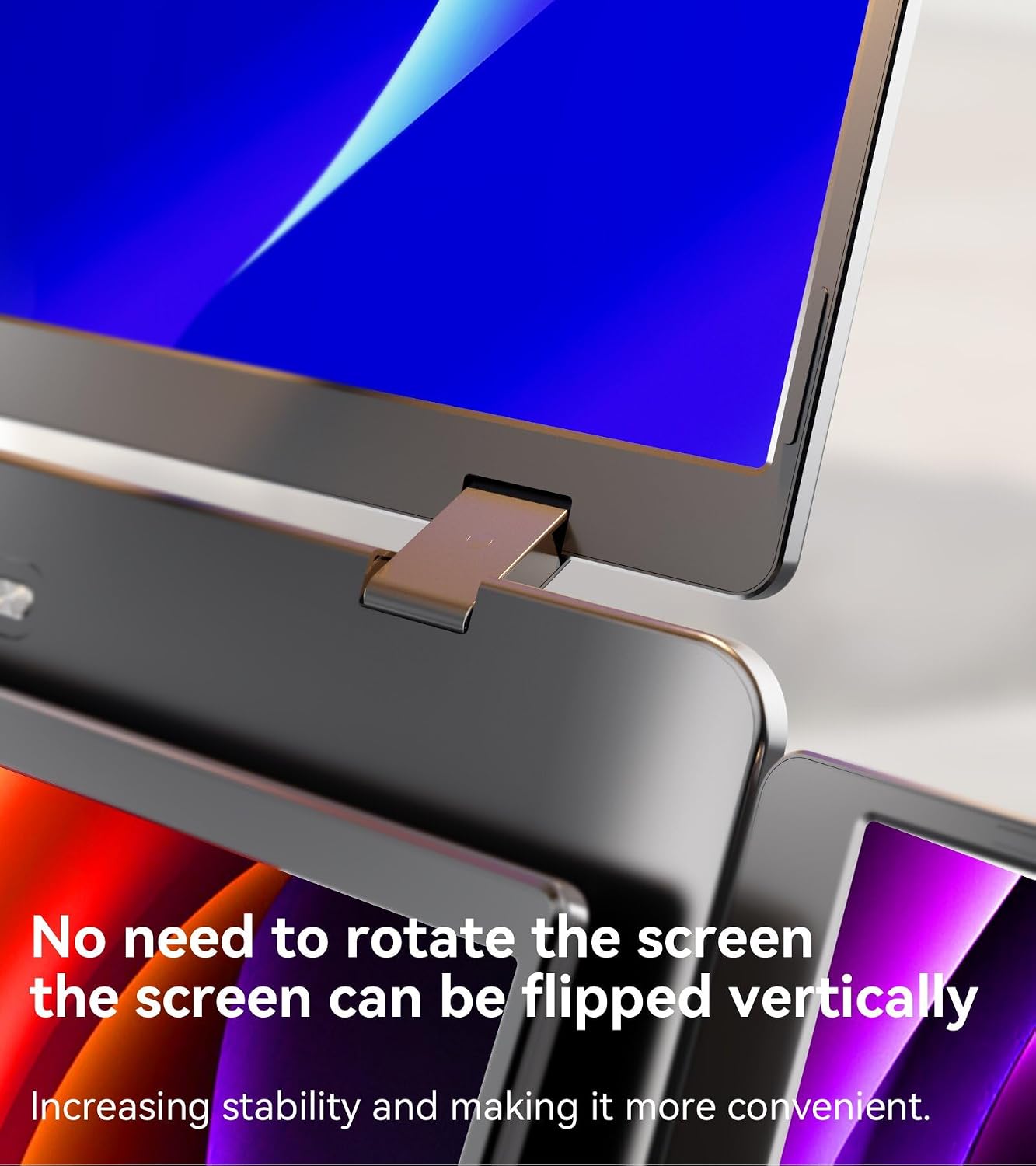 15.6' Laptop Screen Extender, Quad Monitor, FHD 1080P Portable Monitor, Laptop Extender Portable, Supports Laptops 13.6'- 17.3', Compatible with Windows 10/11 and MacOS M1/M2/M3