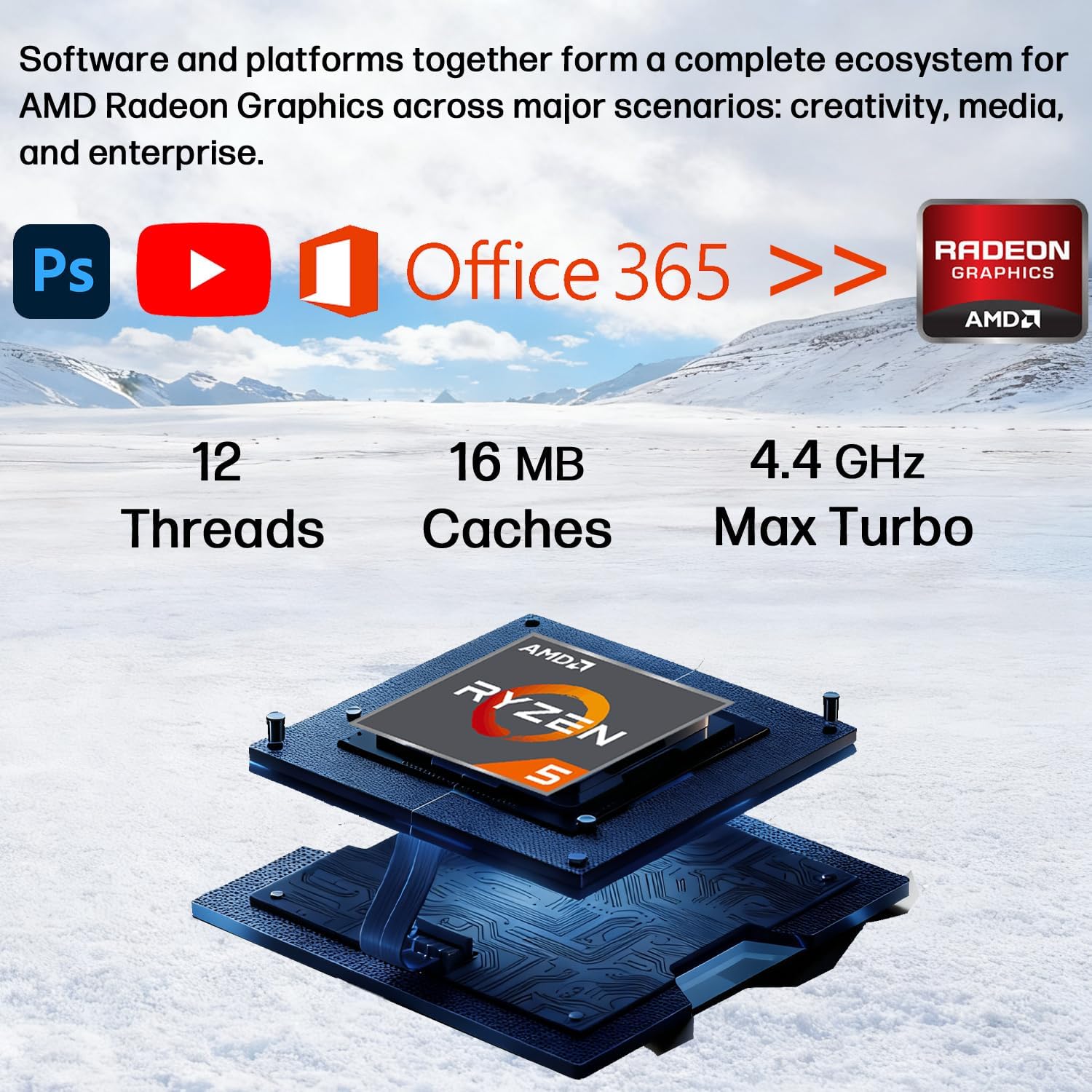 Lenovo ThinkBook 16 Gen 7 Business Laptop (16' FHD+ Anti-Glare, AMD Ryzen 5 7533HS (> Intel i7-1255U), 16GB DDR5 RAM, 512GB SSD), Fingerprint Reader, Webcam, Ethernet, Wi-Fi 6, Win 11 Pro w/ Copilot