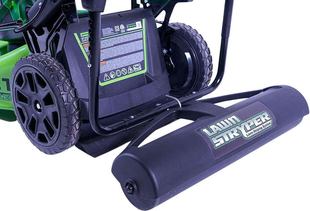 Generation 3-Lawn Striping System/Stripe Your Lawn Like A Ballpark/ONLY Works with ARIENS Razor, Craftsman (Battery ONLY), DEWALT, Echo, GREENWORKS, MAKITA, MKE Tool 21' Lawn Mowers