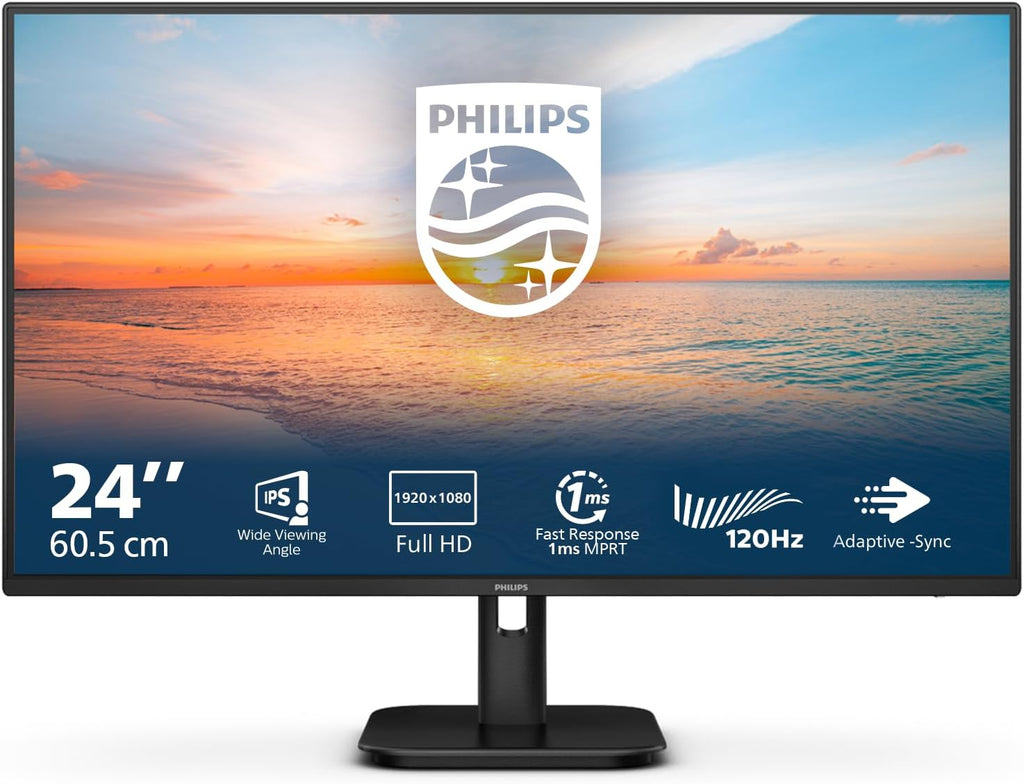 Philips E1N1100A/00 Led Display 60.5 Cm (23.8') 1920 X 1080 Pixels, W128899254 (Cm (23.8) 1920 X 1080 Pixels Full Hd LCD Black)