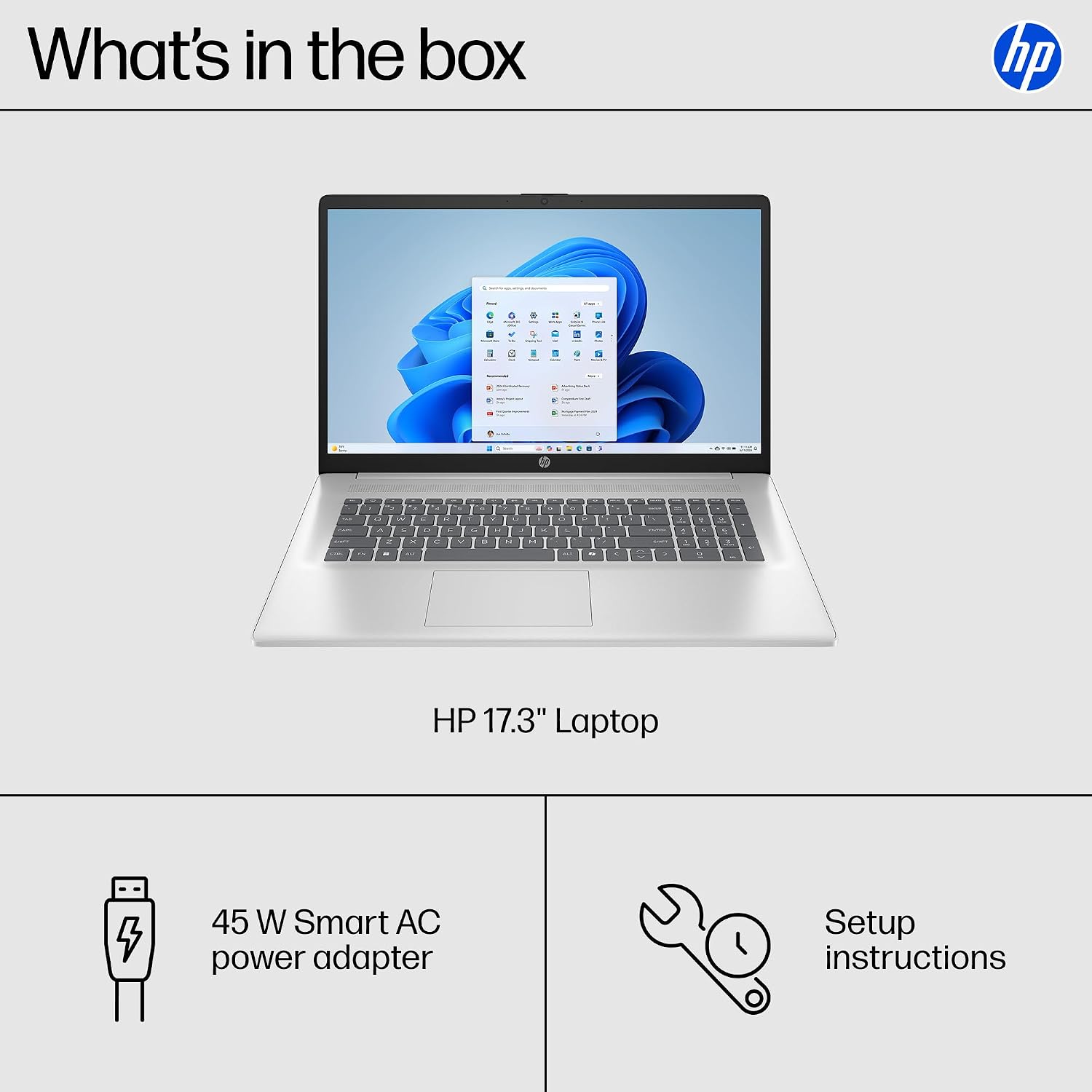 HP 15.6' Laptop, Intel Core i5-1334U Processor, Intel Iris Xe Graphics, 15.6' FHD Anti-Glare Display, 16GB RAM, 512GB SSD, HDMI, Wi-Fi and Bluetooth, Windows 11 Pro