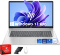 HP 17t Laptop Computer, 17.3' FHD(1920×1080), Intel 10-Core i5-1334U, Backlit KB, Fingerprint, Win 11 Pro Laptop for Business & Students, Redragon Patent Kit(External Optical Drive), 16GB RAM, 1TB SSD