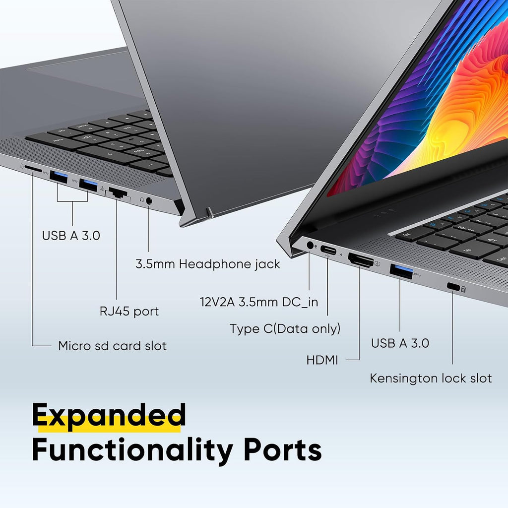 18.5' Laptop | 24GB RAM + 1TB SSD | 3.4GHz Core m3 | 48Wh Battery | 3xUSB | HDMI | RJ45 | Dual-Band Wi-Fi | BT 5.0 | Space Grey