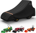 AKEfit Tractor Cover,Tractor Covers Waterproof Heavy Duty,420D Oxford Waterproof, Dustproof, UV Protection Universal Tractor Cover With reflective strip,189.3''Lx76.3''Wx86.2''H