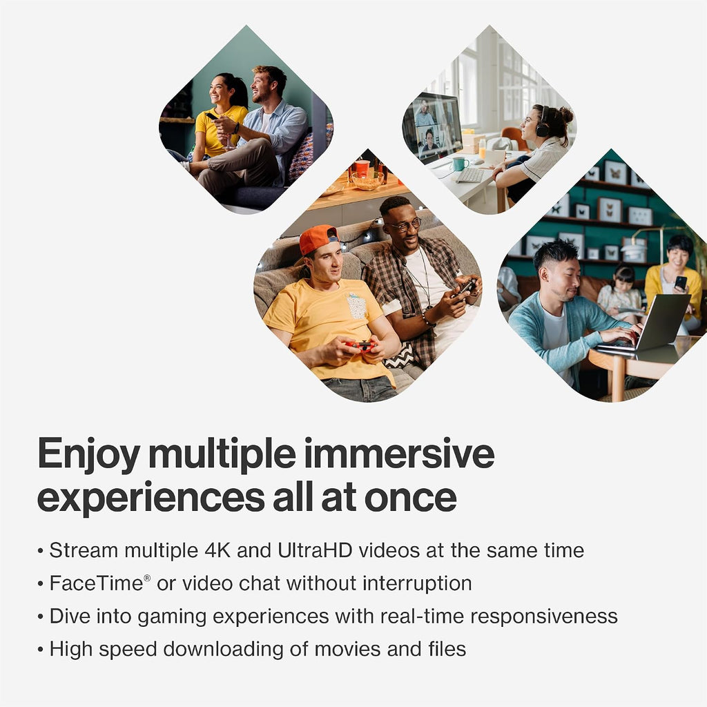 Linksys Multi-gig Micro Mesh WiFi 6 System | Connect 100+ Devices | Up to 5,000 Sq Ft | Speeds of up to 3.0 Gbps | 3Pk | No App Required | 2024 Release