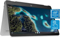 HP Chromebook x360 14a Laptop - Dual Core Intel Celeron N4020-4 GB RAM - 32 GB eMMC Storage - 14-inch HD Touchscreen - Google Chrome OS - Lightweight and Long Battery Life (14a-ca0010nr, 2020)