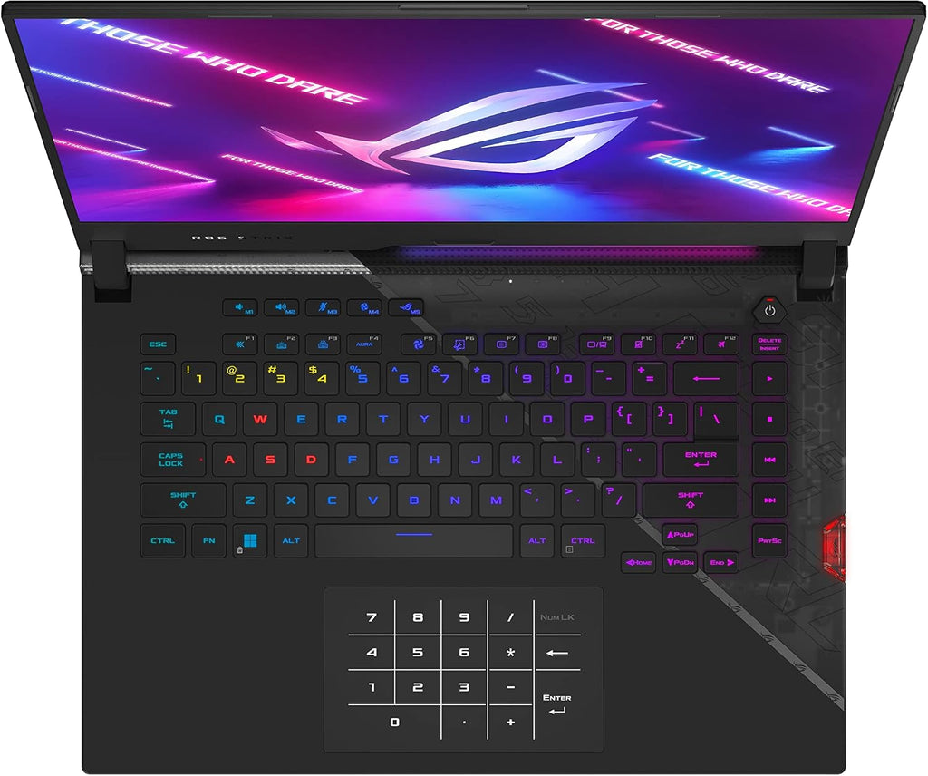 ASUS ROG Strix Scar 15 (2022) Gaming Laptop, 15.6â€ 300Hz IPS FHD Display, NVIDIA GeForce RTX 3060, Intel Core i9 12900H, 16GB DDR5, 512GB SSD, Per-Key RGB Keyboard, Windows 11 Home, G533ZM-ES93