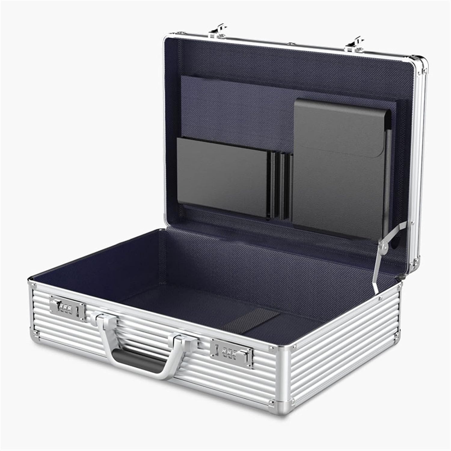 Portable Tool Box Multifunctional Aluminum Hard Tool Box Portable Storage Tool Box Suitcase Camera Equipment Storage Box Small Parts Box