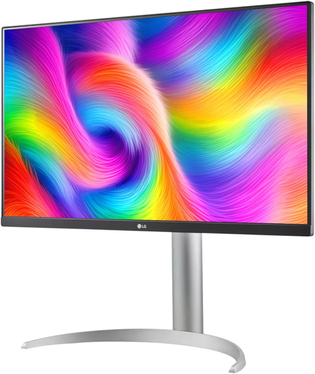 LG 27 inch 4K UHD (3840x2160) Ultrafine IPS Computer Monitor, VESA DisplayHDR 400, 5ms, 95% DCI-P3, Dynamic Action Sync, USB Type-C 90W PD, HDMI, DisplayPort, Height/Tilt/Pivot Adjustable Stand