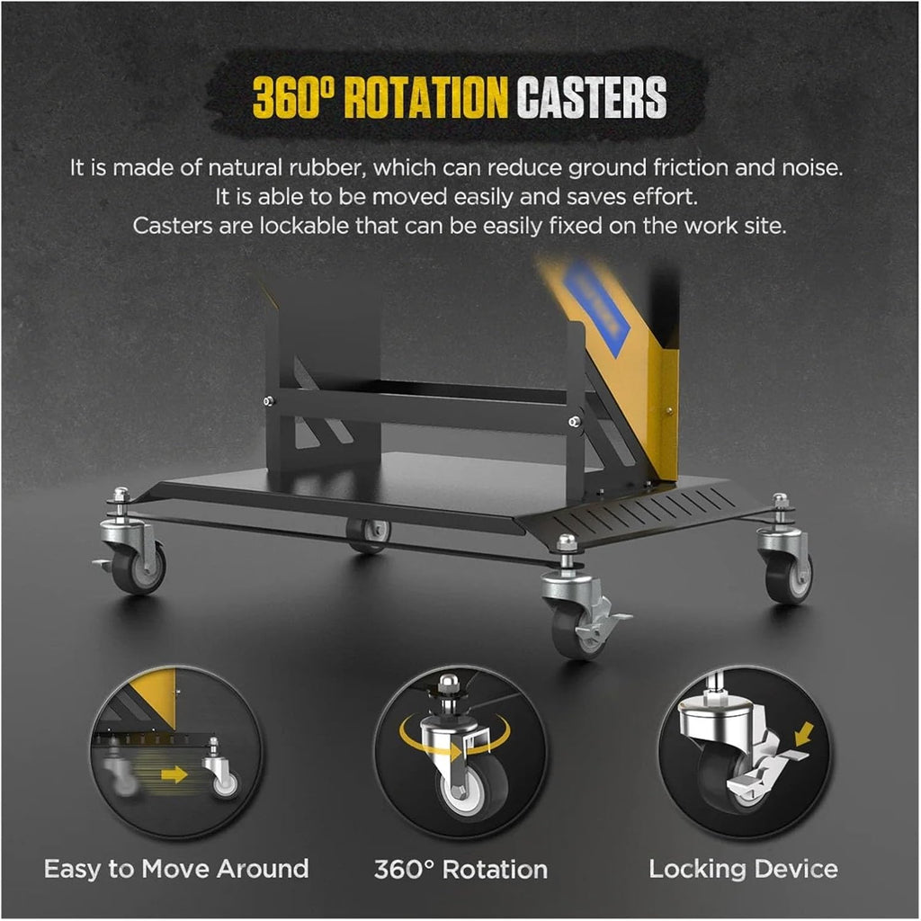 Toolbox 3 Tier Tool Cart Car Repair Workshop Auxiliary Equipmen Toolbox Storage Heavy Duty Cart Tool with Lockable Casters Tool Box