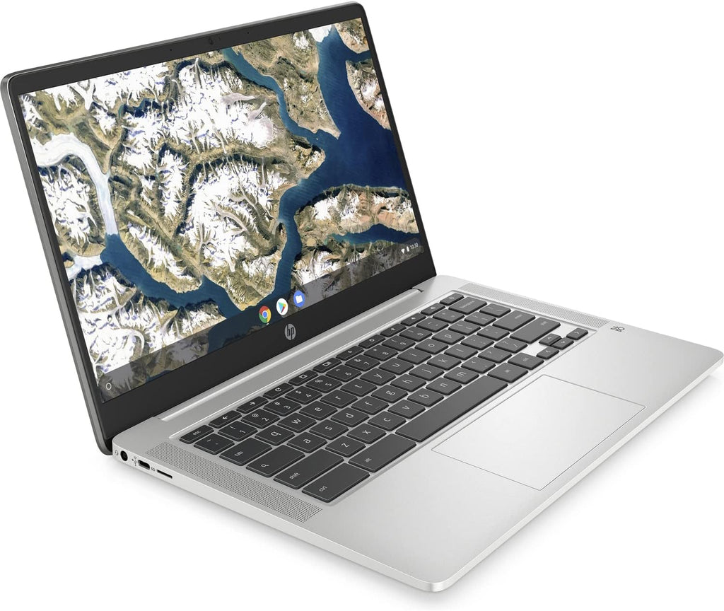 HP Chromebook - 14a-na0023cl Everyday Value Laptop (Intel Celeron N4000 2-Core, 4GB RAM, 64GB eMMC, Intel UHD 600, 14.0' Full HD, WiFi, Bluetooth, Webcam, 1xUSB 3.1, Chrome OS) (Renewed)