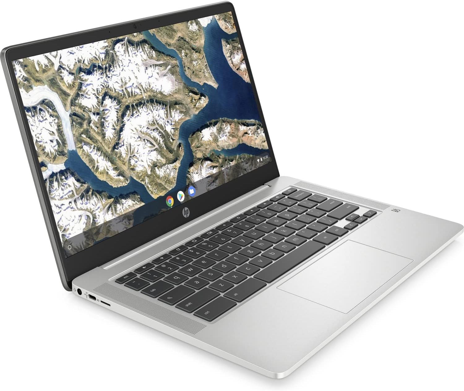 HP Chromebook - 14a-na0023cl Everyday Value Laptop (Intel Celeron N4000 2-Core, 4GB RAM, 64GB eMMC, Intel UHD 600, 14.0' Full HD, WiFi, Bluetooth, Webcam, 1xUSB 3.1, Chrome OS) (Renewed)