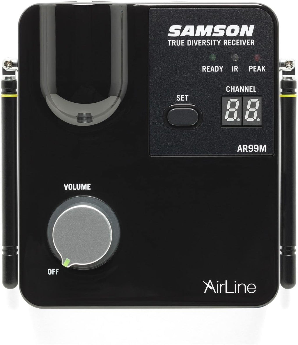 Samson Airline 99M AH9 Wireless UHF Rechargeable Fitness Headset System-K Band