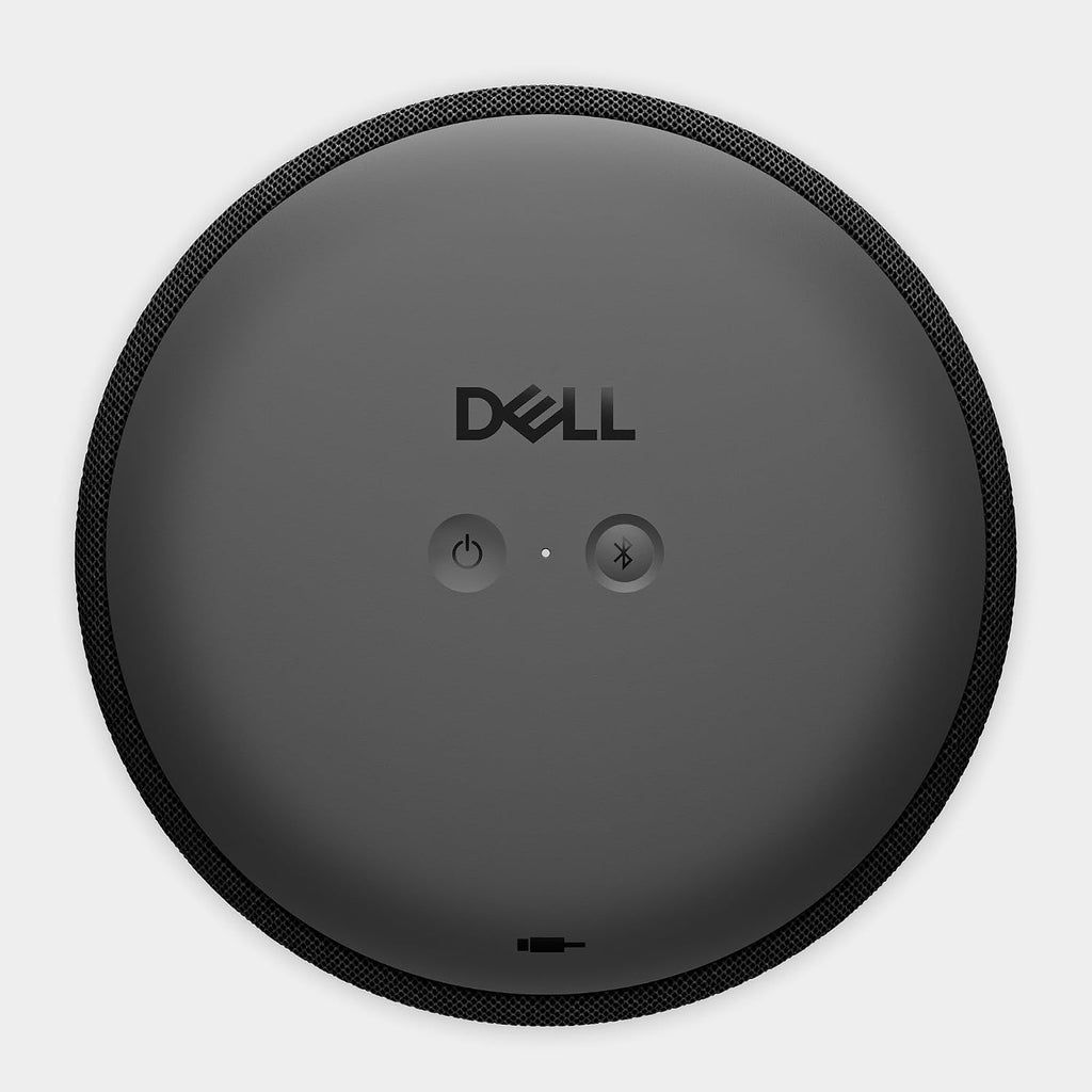Dell Pro Plus Wireless Speakerphone - SL525 - USB-C, Zoom/Microsoft Teams Certified, Wired/Wireless, Bluetooth 5.3, Omni-Directional, AI-Based Noise Cancellation