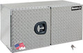 Buyers Products 1702235 Underbody Truck Tool Box with Barn Doors, 24x24x36 Inch, Diamond Tread Aluminum, Made in USA, Compression Latch, Weather Resistant, Toolbox for Flatbeds, Trailers & Work Trucks