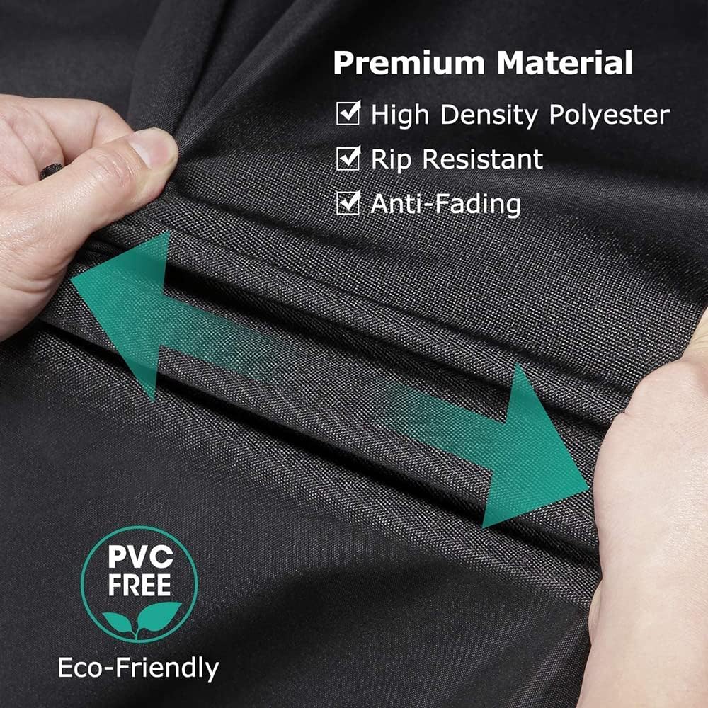 Tractor Cover Waterproof Compatible with Kubota,John Deere,Mahindra, Bobcat,Compact Utility Tractor Cowling Cover Heavy Duty Tractor Accessories Large (X-Large Cover)