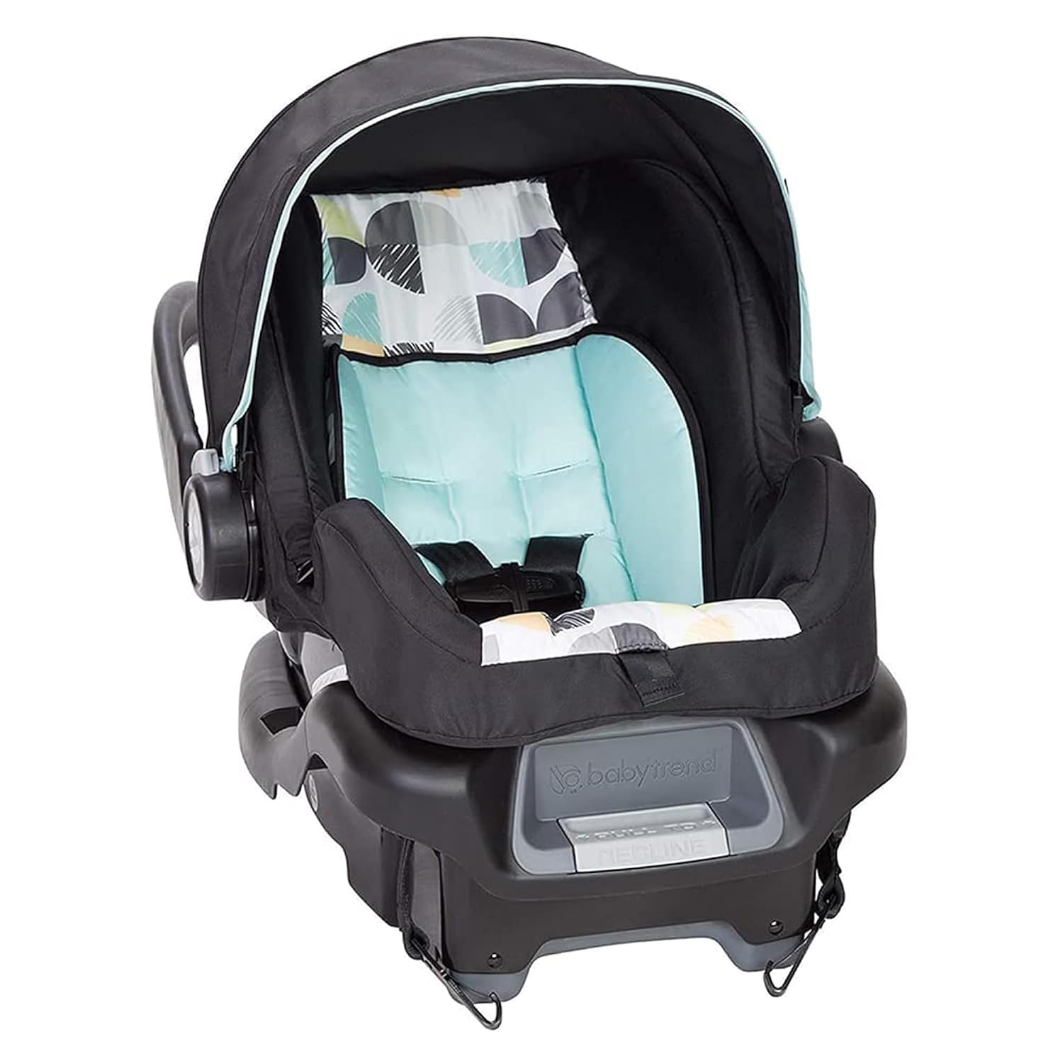 Baby Trend EZ Ride 35 Travel System, Stroller and Infant Car Seat Combo, Doodle Dots - Lightweight and Foldable Compact Design with One Hand Fold and Adjustable Handle