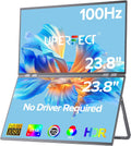 UPERFECT Delta 23.8' 100Hz Portable Dual Monitor for Laptop Screen Extender, 1080P HDR 360° Folding Stacked Triple Monitor with Stand & VESA for Laptop PC Phone Game Console (No Driver Needed)