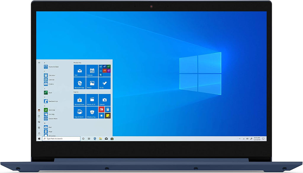 Lenovo IdeaPad 3 17.3' HD+ LED Backlit Display Laptop, Intel Core i5-1035G1 Processor, 8GB RAM, 256GB SSD, HDMI, WiFi, Bluetooth, Webcam, Windows 10, Abyss Blue, W/IFT Accessories