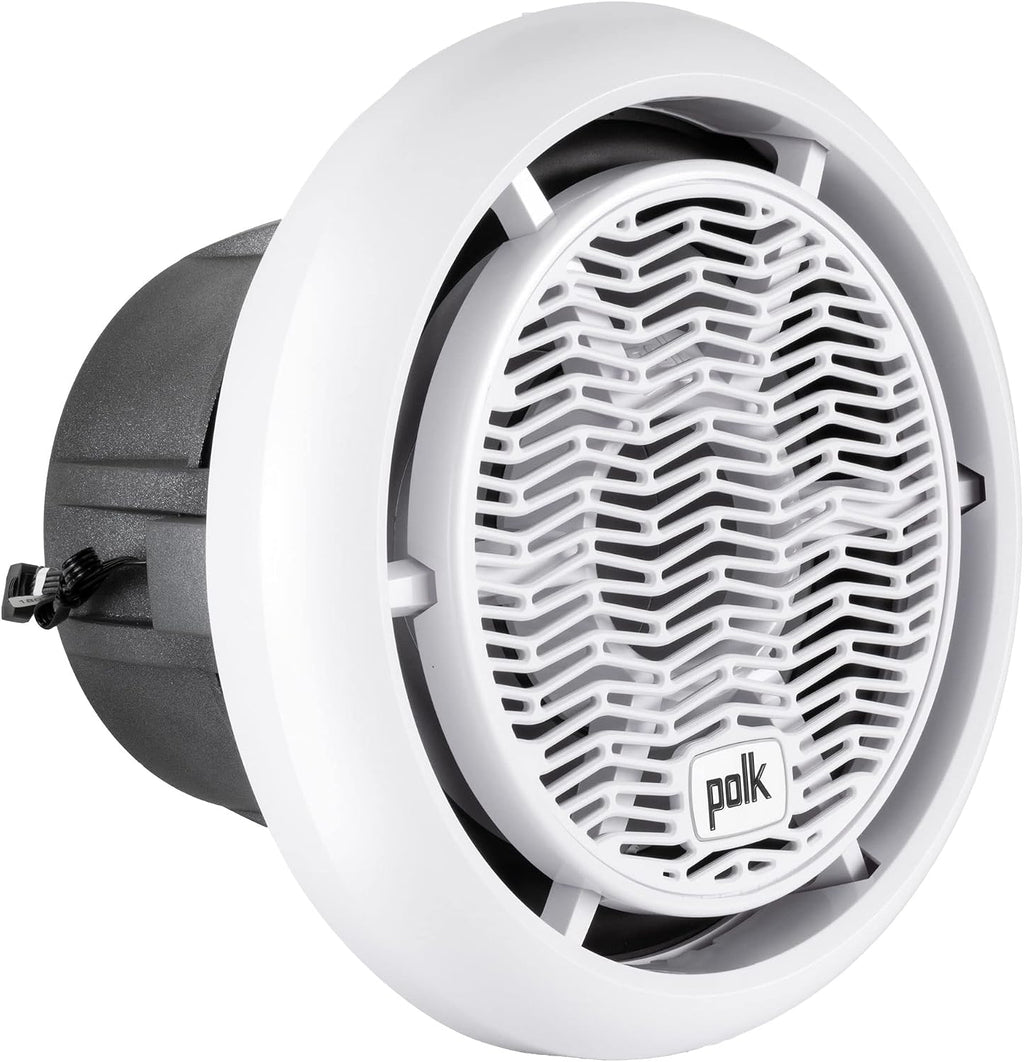 RecPro RV 5 Ohm Subwoofer Audio Speaker 10.8' 700W Max Power (2, White)